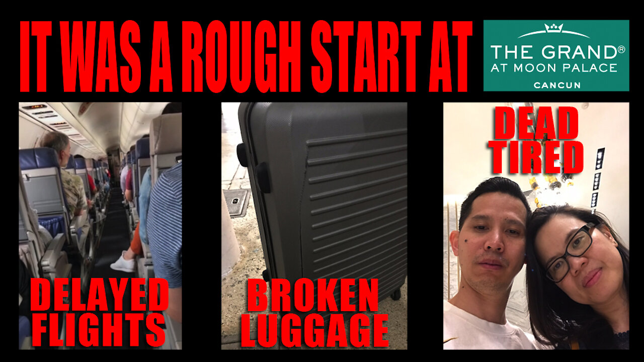 It was a rough start at The Grand at Moon Palace Resort Cancun
