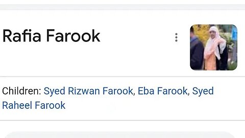 RAFIA FAROOK MOTHER OF TERRORIST ST BERNARDINO ATTACK 2015