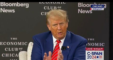 Trump Interview on Economic Platform