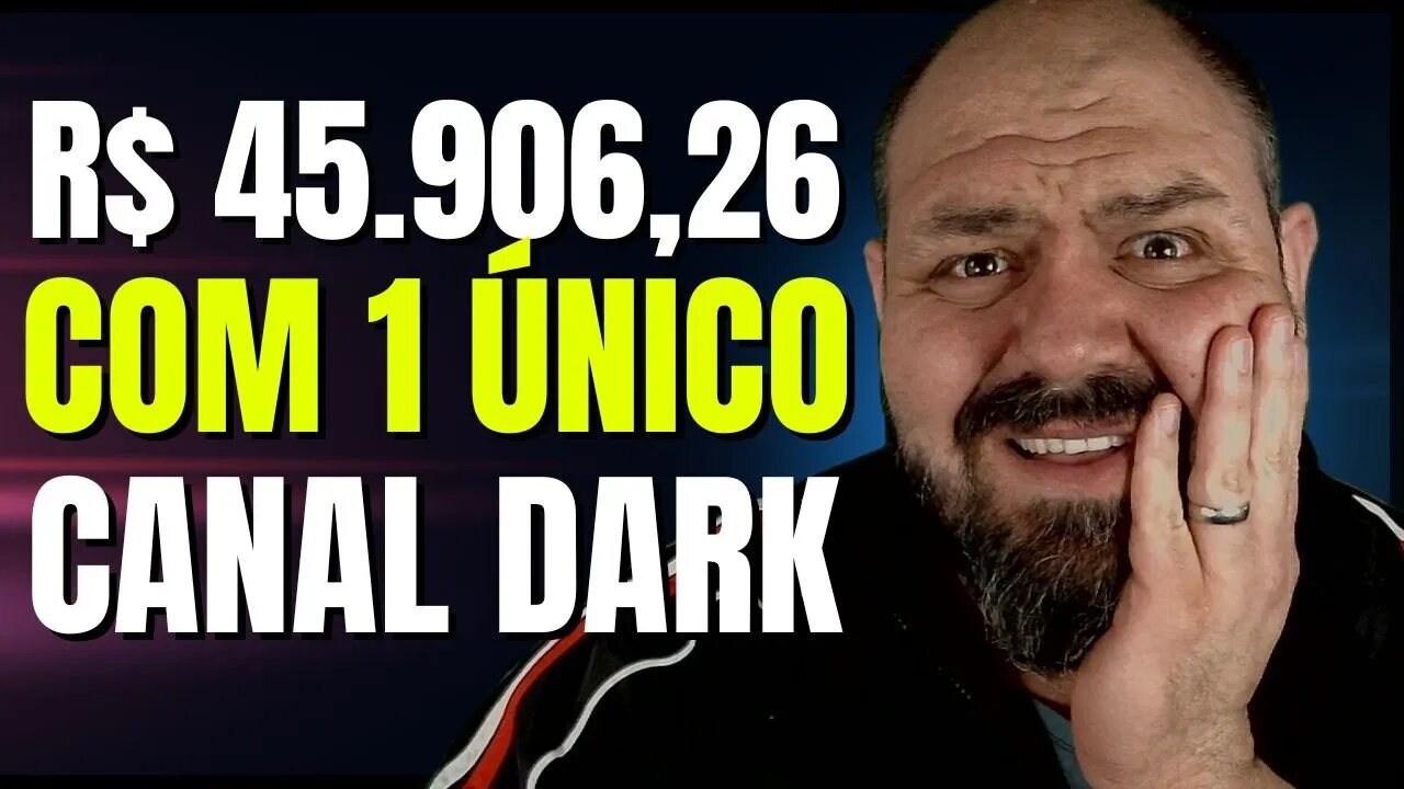 💰 R$ 45.906,26 COM ESTE CANAL DARK GRINGO EM UM NICHO ETERNO!