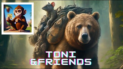 Hindi Story Time|Toni and his Friends