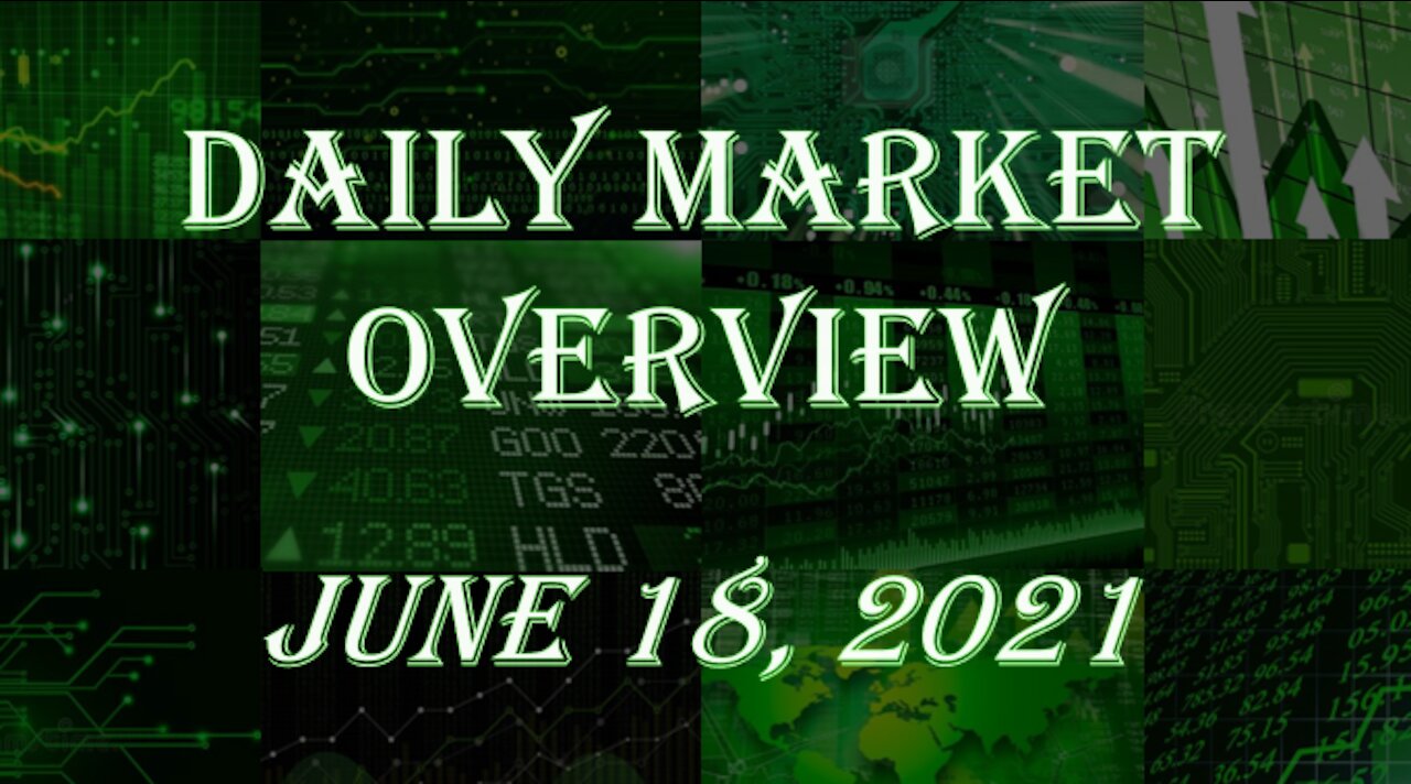 Daily Stock Market Overview June 18, 2021