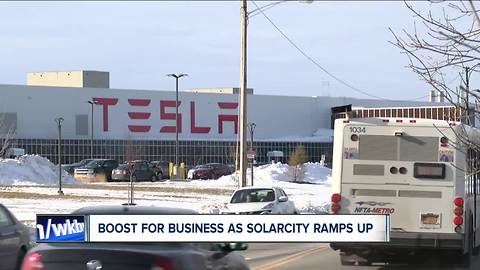 SolarCity site providing boost for nearby businesses