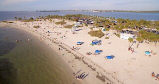 Fred Howard Park Fl by drone