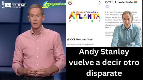 Andy Stanley vuelve a decir otro disparate.