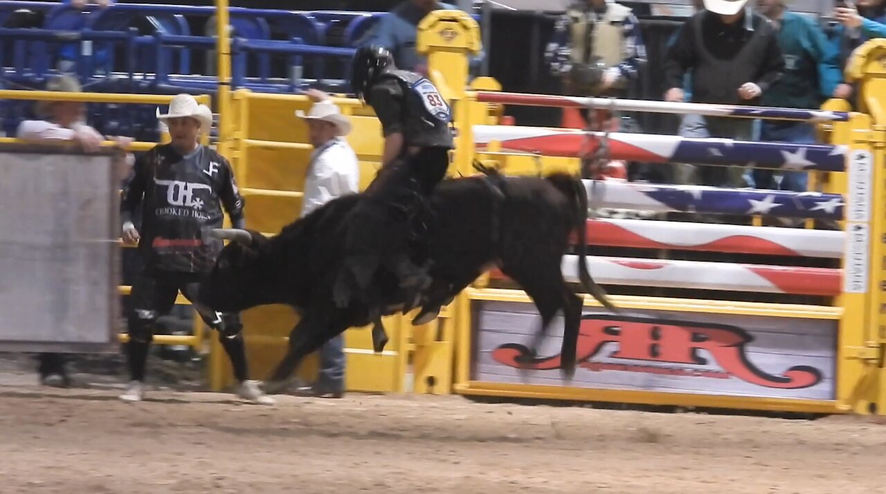 Junior NFR Final Bull Riding championship on December 8, 2018.