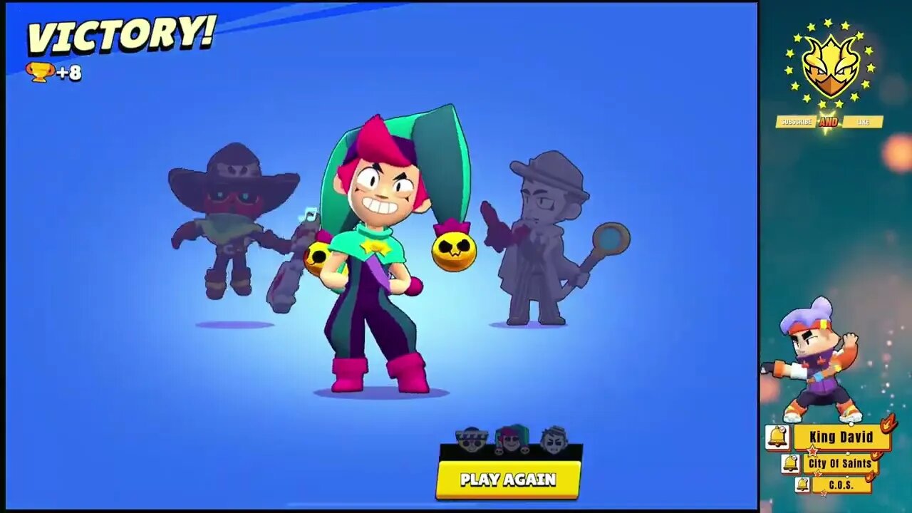 DAY 18 OF POSTING BRAWL STARS VIDEOS TILL I FIND A TEAM MATE TO PLAY WITH 17