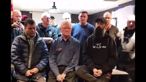 Ottawa: Dr.Paul Alexander, Dr.Roger Hodkinson and Canadian truckers held a press conference