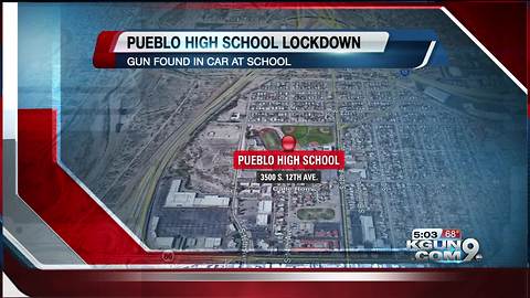 Pueblo student arrested on weapons charge