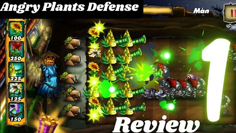 Angry Plants Defense #EP-1 (Review Gameplay Walkthrough)