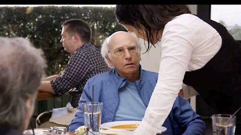 Larry David and Alan Dershowitz had a bizarre clash on Martha's Vineyard.