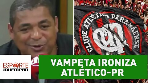 Vampeta ironiza Atlético-PR por vôlei na Arena da Baixada: "legal"