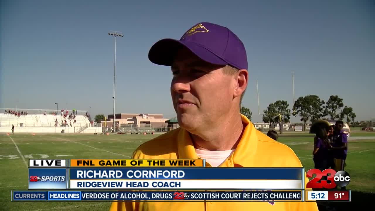 Live interview with Rich Cornford in Week 2