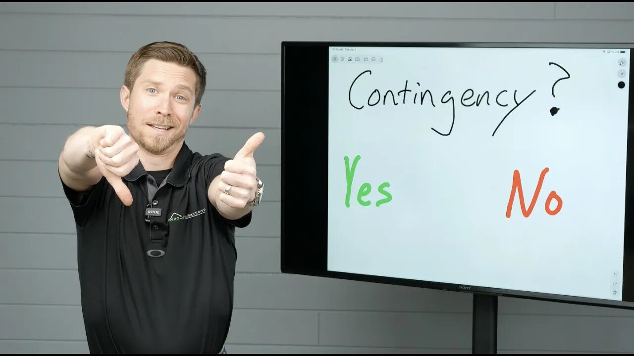 Contingency Agreements? NO vs. YES | My Opinion For Selling Hail, Wind, & Hurricane Damage Roofs