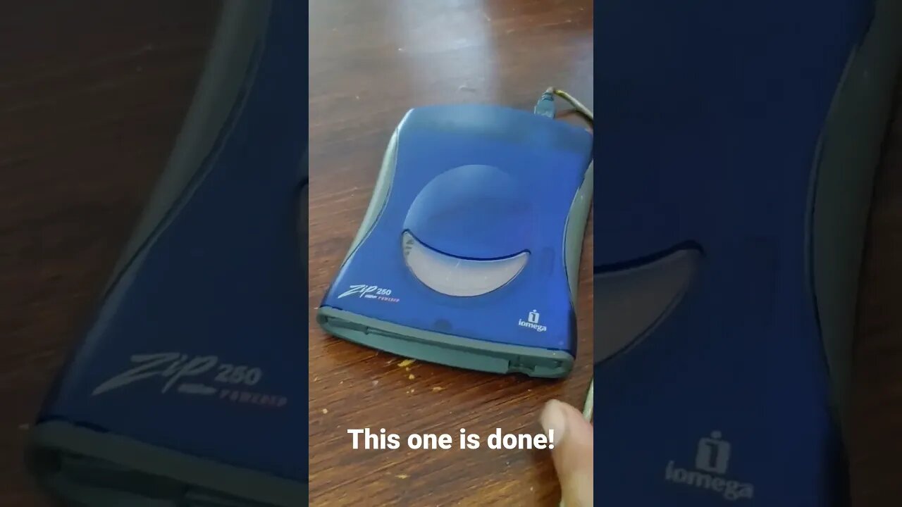 The iOmega ZIP Drive! Great Old #Tech #shorts #oldtechnology #zipdrive #computers #data #storage #mb