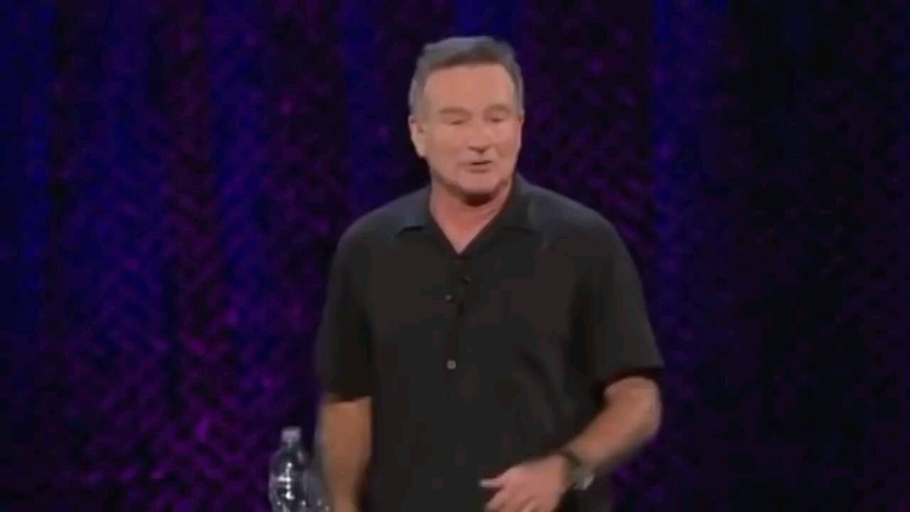 Rare... Robin Williams on joe biden funny