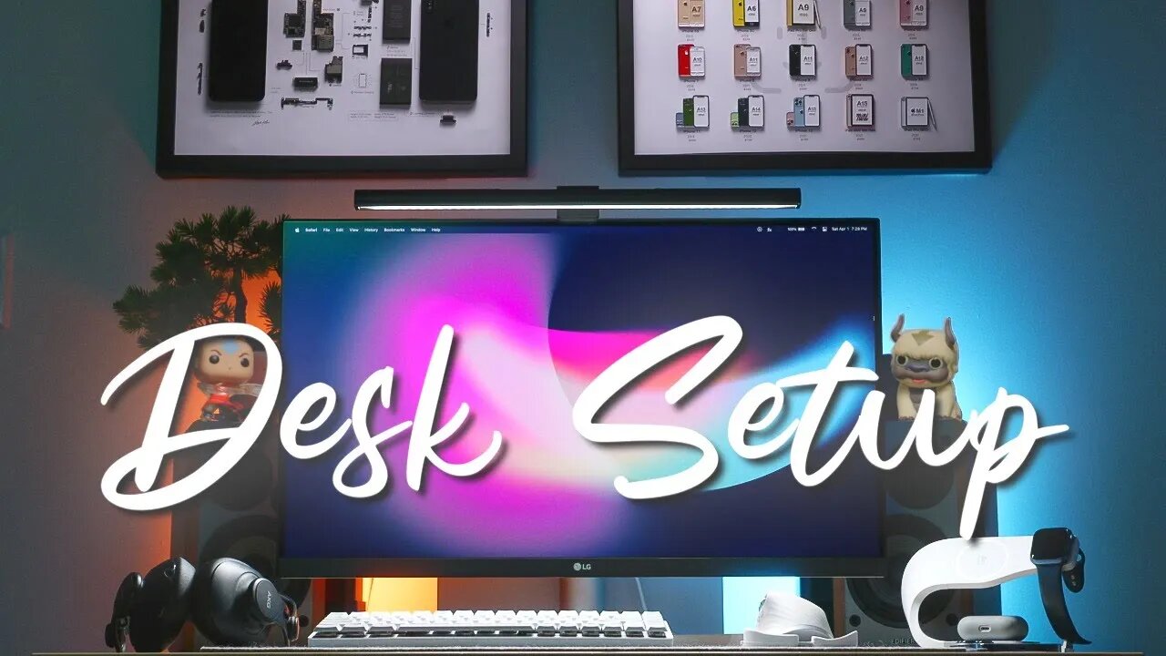 My 2023 Upgraded Desk Setup Tour! (Accessories + GIVEAWAY!!!)