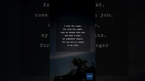 I Fear The Night