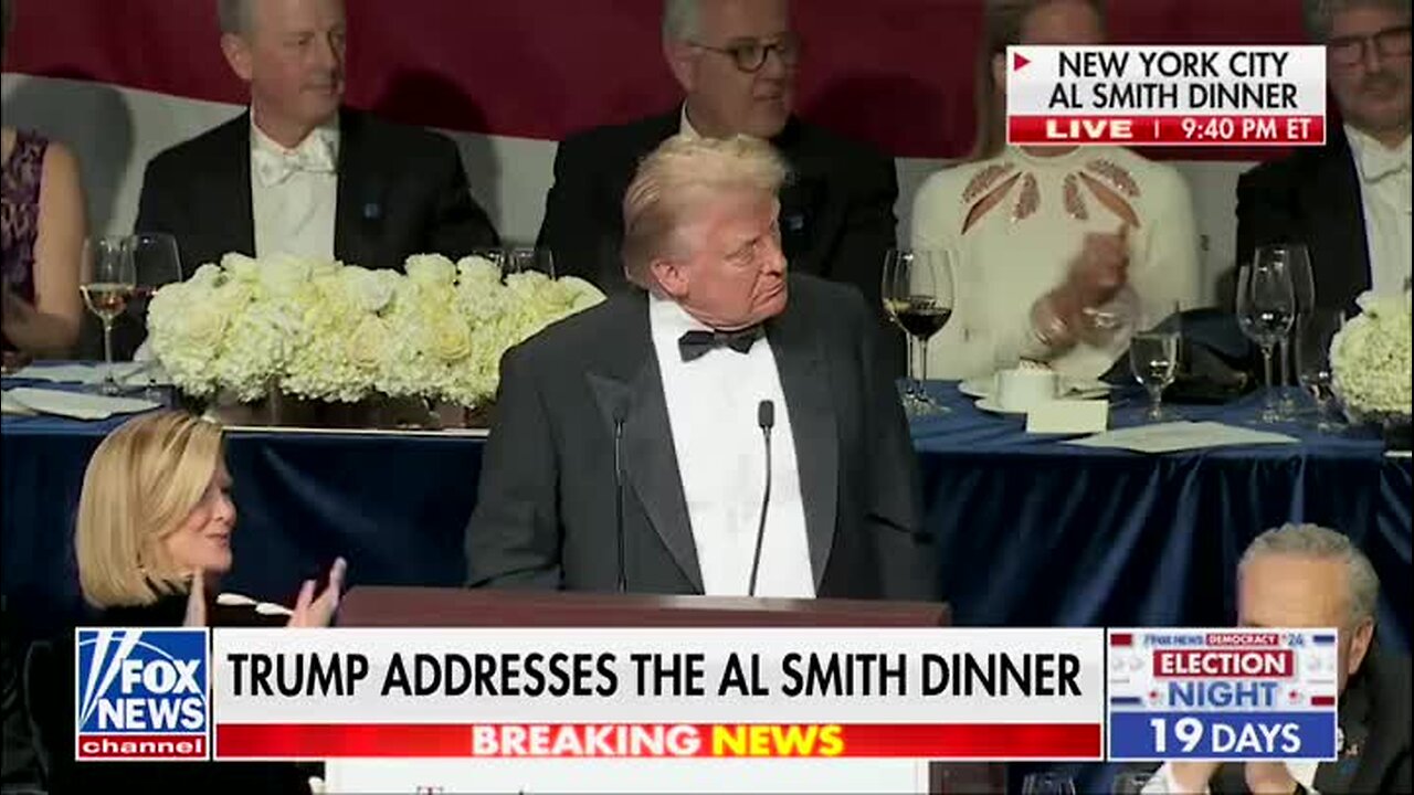 Trump: A Pleasure to Be Invited at Al Smith Dinner or to Appear Anywhere in New York Without a Subpoena