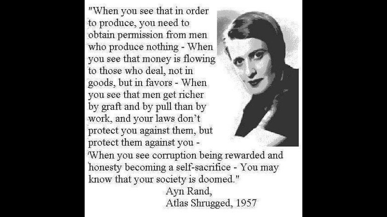 A Lesson from Atlas Shrugged by Ayn Rand