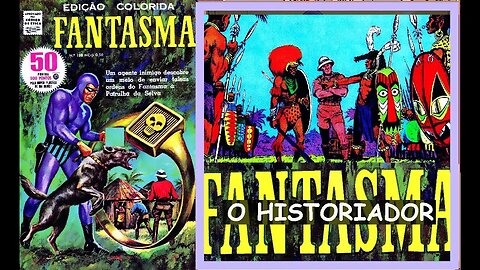 O FANTASMA 133 EM O HISTORIADOR #comics #gibi #quadrinhos #historieta