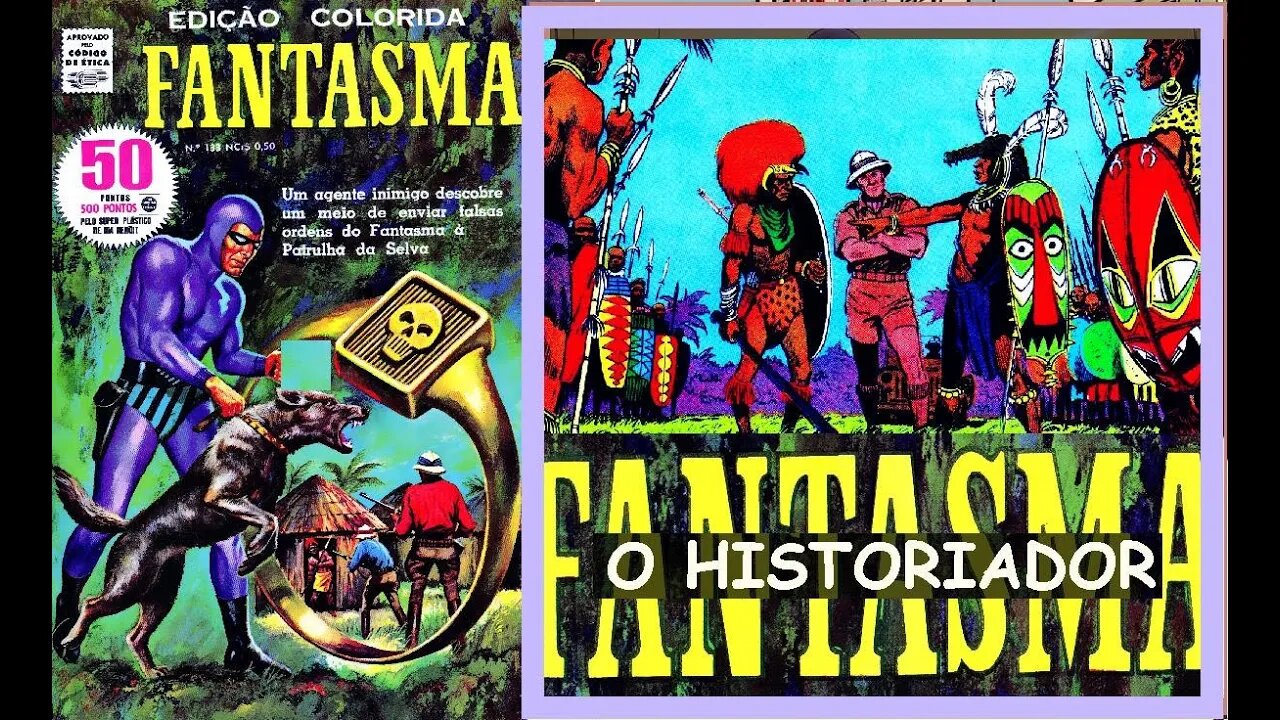O FANTASMA 133 EM O HISTORIADOR #comics #gibi #quadrinhos #historieta