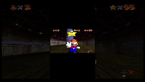 Super Mario 64 star 55