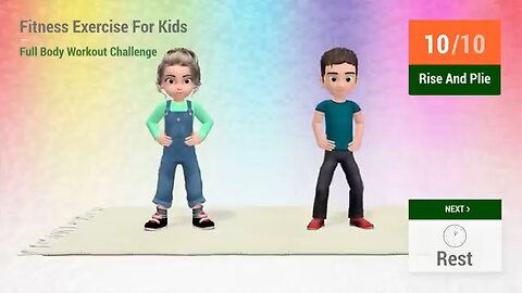 Fitness exercise for kids