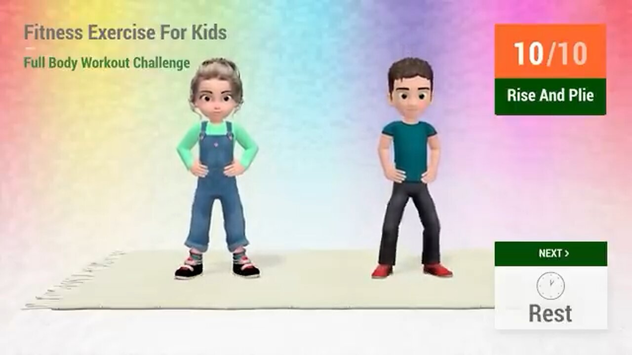 Fitness exercise for kids