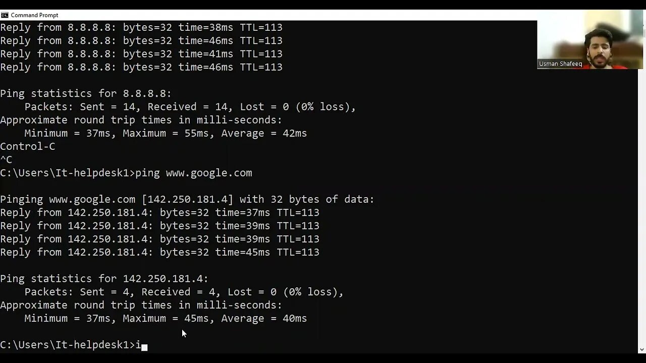 Network Troubleshooting with CMD | Ping & IP Release