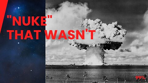 This Bomb Was So Strong, It Was Mistaken for a NUKE!
