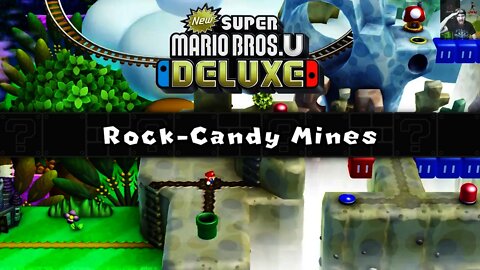 Rock-Candy Mines - New Super Mario Bros U Deluxe Walkthrough (Part 6)