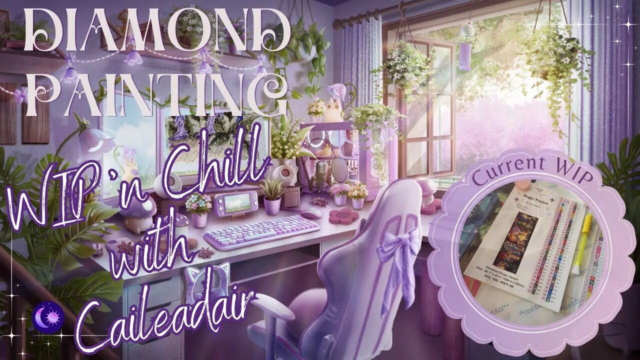 WIP 'n Chill with Cail - chatting 'bout horses, cross stitch, and more