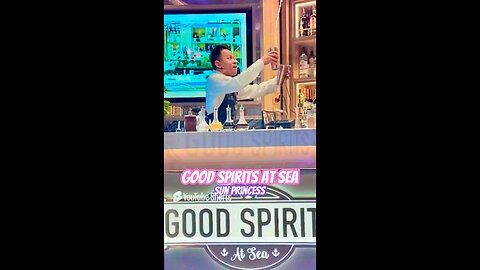 BEST BARS Onboard the SUN PRINCESS: Good Spirits at Sea 🛳️🍹#travel #cruise #sunprincess