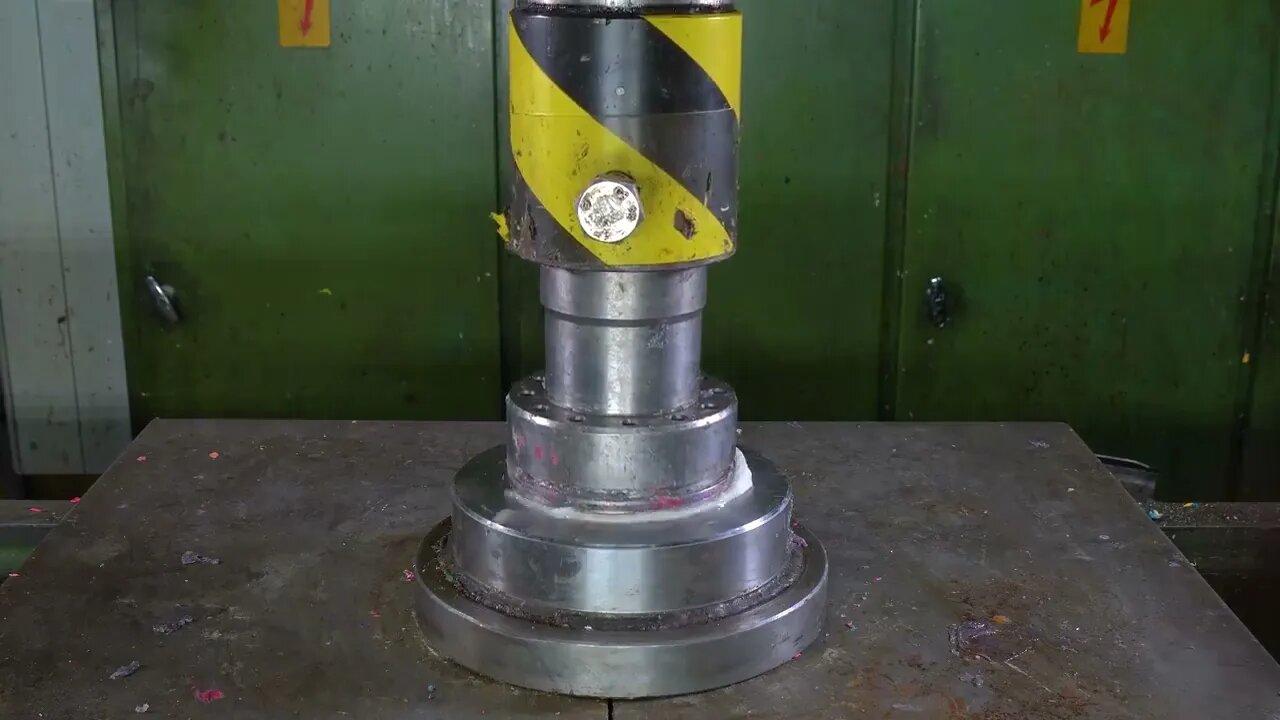 Top 100 Best Hydraulic Press Moments ASMR VERSION | PURE SOUND | Satisfying Crushing Compilation-28