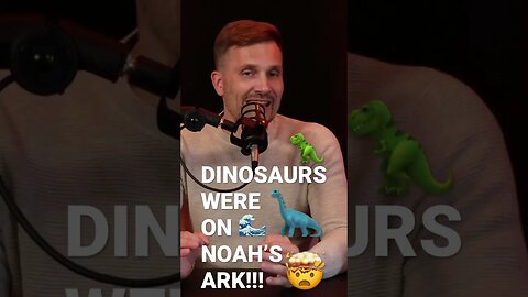 DINOSAURS 🦖🦕 were on Noah’s Ark!! 🌊🤯 #noahsark #bible