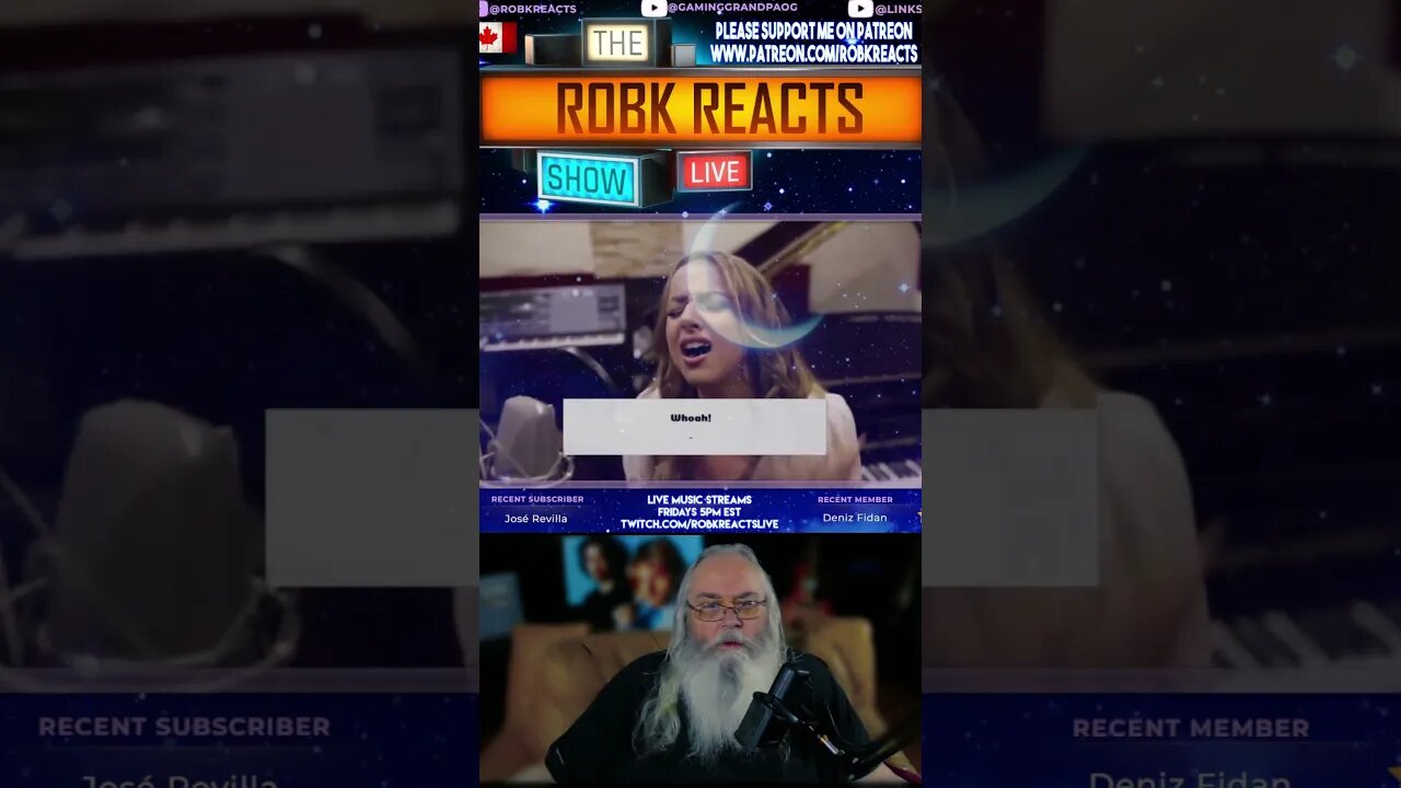 Aweome Magical Music Moment in Time - Robk Reacts Shorts