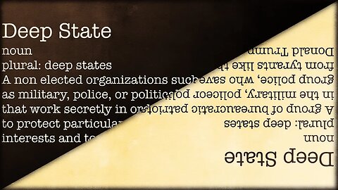 Tracking Orwellian Change: New Meanings of "Deep State" and "Working Class"