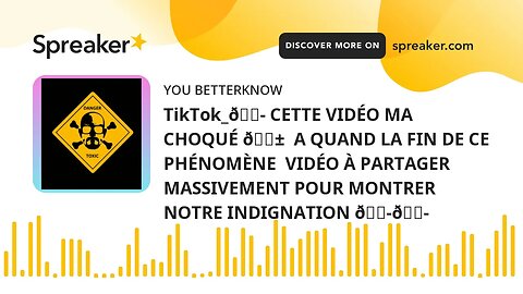TikTok_😭 CETTE VIDÉO MA CHOQUÉ 😱 A QUAND LA FIN DE CE PHÉNOMÈNE VIDÉO À PARTAGER MASSIVEMENT POUR