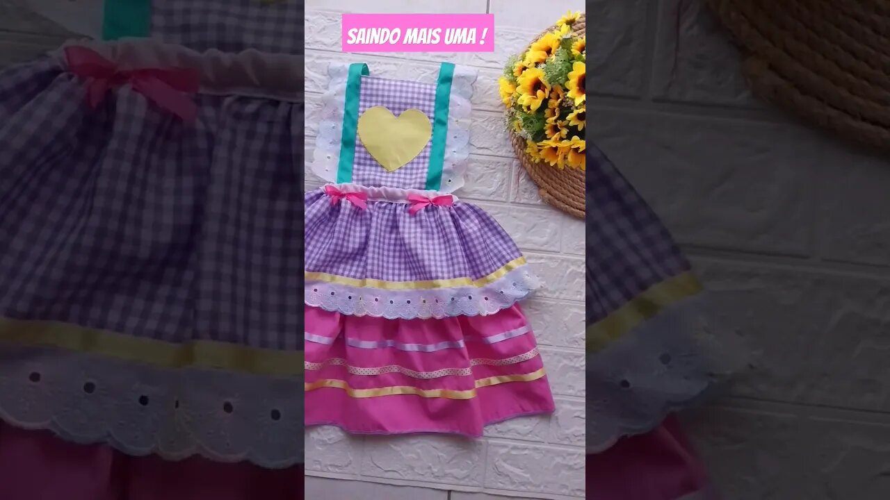 #jardineirajunina #vestidojunino #festajunina #festasaojoao #gravatajunina #saiadebabado