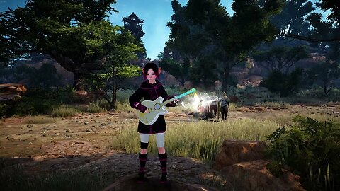 Playing the new acoustic guitar | Black Desert Online