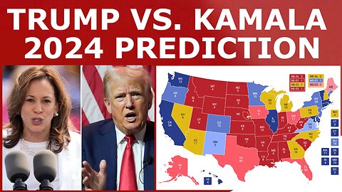 TRUMP vs. KAMALA! - 2024 Presidential Election Prediction (August 16, 2024)