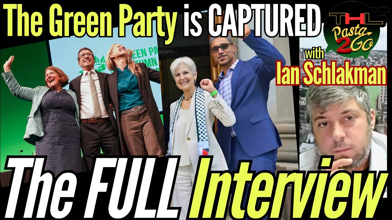 Green, Libertarian & other Third-Party analysis w IAN SCHLAKMAN