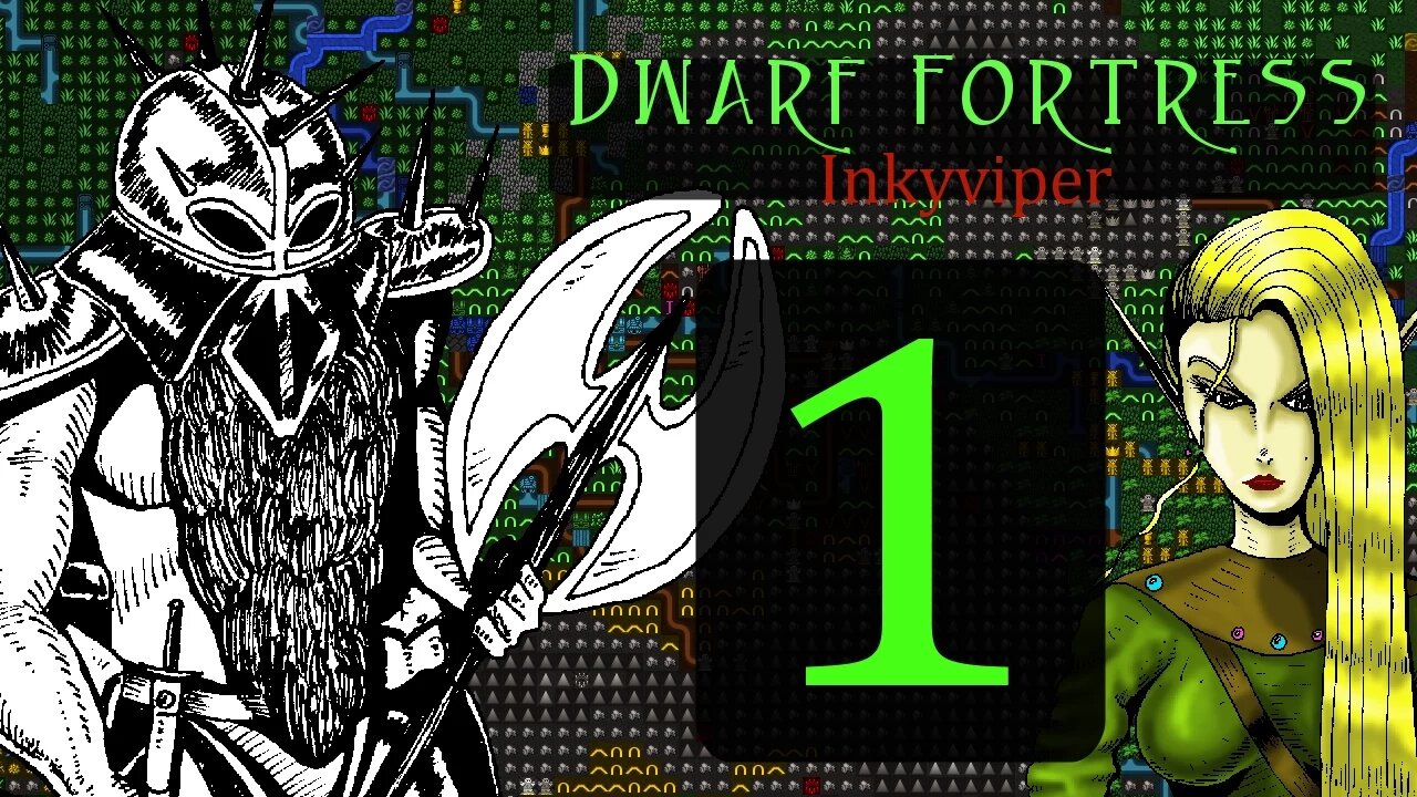 Dwarf Fortress Inkyviper part 1 [v 40.24]