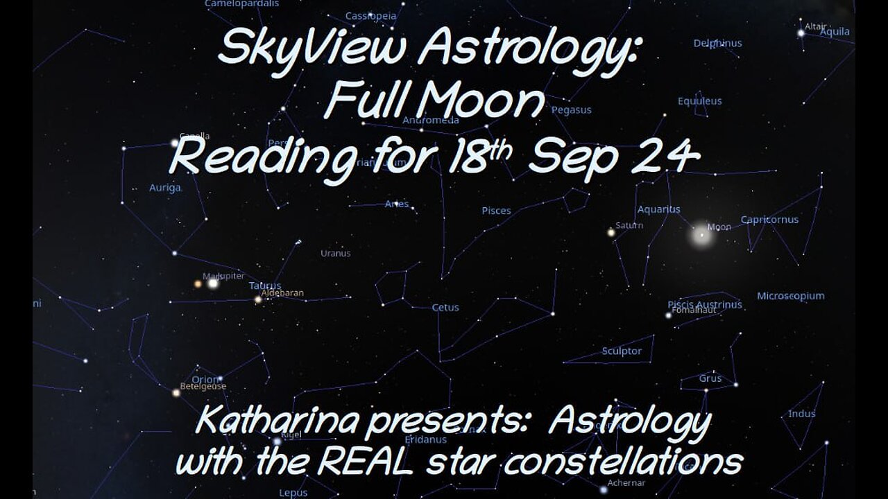 Full Moon Reading 18 September 2024