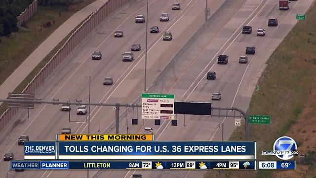 Heads up, commuters: Some changes may be coming to US 36 toll lanes