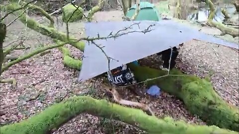 where to start taking down the tarp??? POV GoPro 22nd March 2023