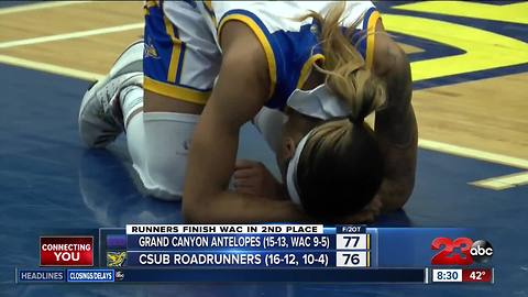 CSUB women lose heartbreaker with WAC title on the line
