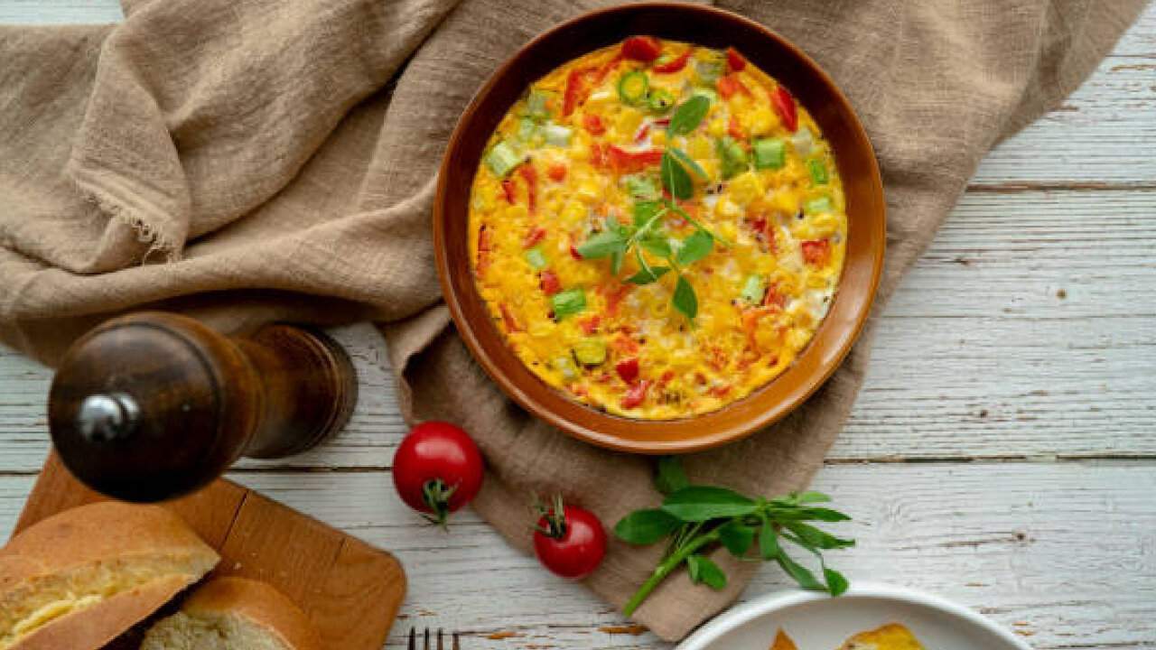 The Frittata Fix: Elevate Your Mornings with Salmon & Asparagus