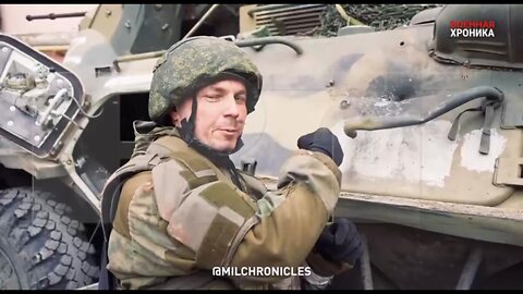 An enemy RPG hit the side of the armored personnel carrier of the marine battalion commander
